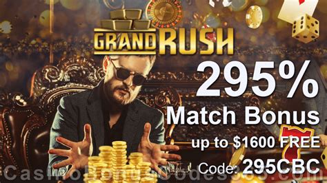 grand rush casino bonus